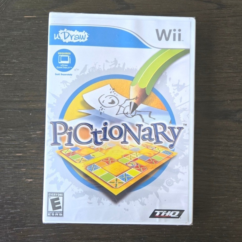 Pictionary - Nintendo Wii (uDraw GameTablet Required) Brand New Sealed